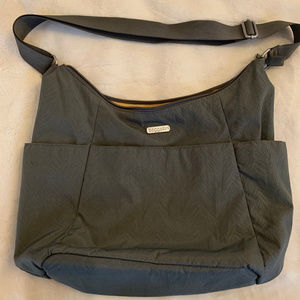 Light gray Baggallini hobo crossbody bag